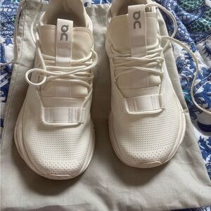 On Running White Athletic Shoes